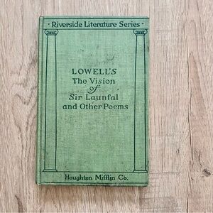 1905 The Vision of Sir Launfal and Other Poems‎ - Antique Illustrated Book